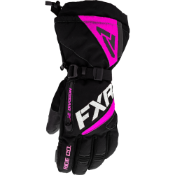 Manusi dama snow FXR Fusion Black Elec Pink
