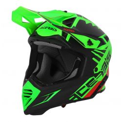 Casca Acerbis X-Track 22.06 Green Black