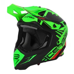 Casca Acerbis X-Track 22.06 Green Black