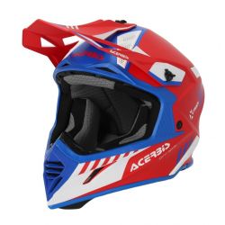 Casca Acerbis X-Track MIPS Red Blue