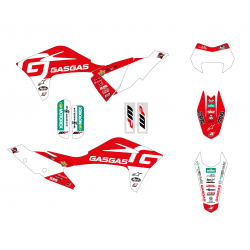 Kit stickere GasGas EC/MC 21-23 Blackbird Replica Trophy