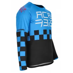 Tricou copii Acerbis MX J-Kid One Blue Black