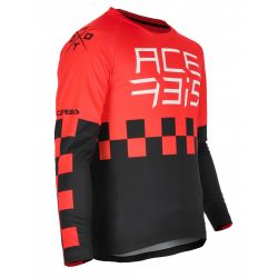 Tricou copii Acerbis MX J-Kid One Red Black
