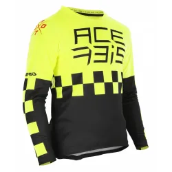 Tricou copii Acerbis MX J-Kid One Yellow Black