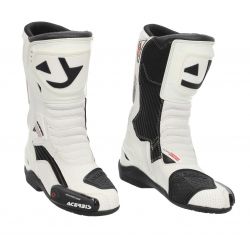 Ghete moto Acerbis Corkscrew White