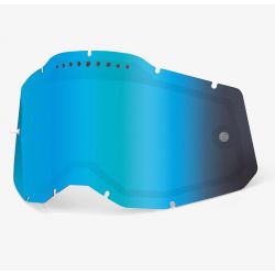 Lentila ochelari 100% generatia 2 snow dubla ventilata Mirror Blue