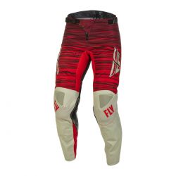 Pantaloni Fly Racing Kinetic Wave Grey Red