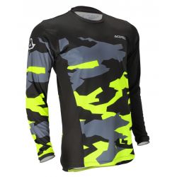 Tricou Acerbis X-Duro Winter Black Yellow