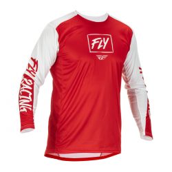 Tricou Fly Racing Lite Red White