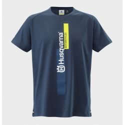 Tricou Husqvarna Authentic Blue