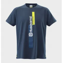 Tricou Husqvarna Authentic Blue