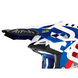 Cozoroc casca Airoh Aviator 3 Rainbow Blue Red Gloss