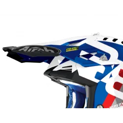 Cozoroc casca Airoh Aviator 3 Rainbow Blue Red Gloss