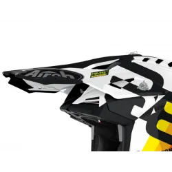 Cozoroc casca Airoh Aviator 3 Rainbow White Gloss