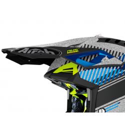 Cozoroc casca Airoh Aviator 3 Wave Silver Chrome