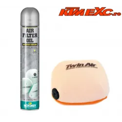 Pachet filtru aer si spray filtru KTM 125/500 17-22