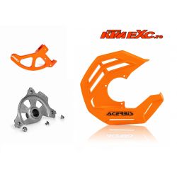 Pachet protectie disc fata+spate KTM 16-22