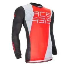Tricou Acerbis MX J-Track One White Red