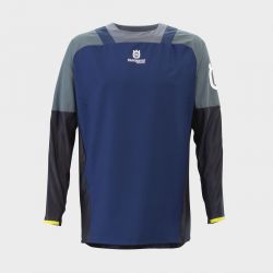Tricou Husqvarna Gotland Blue Grey