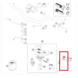 Conducta ambreiaj GasGas EC 250/300 21-22
