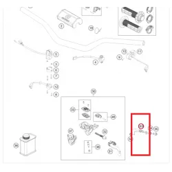 Conducta ambreiaj GasGas EC 250/300 21-22
