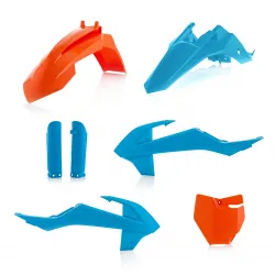 Kit complet plastice KTM SX 65 19-22 Acerbis Orange Blue