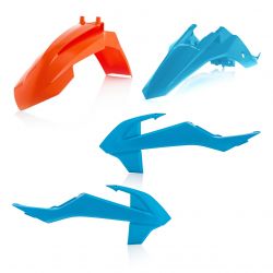 Kit plastice KTM SX 65 16-22 Acerbis Orange Blue