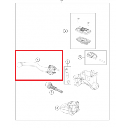Maneta frana GasGas EC 250/300 21-22