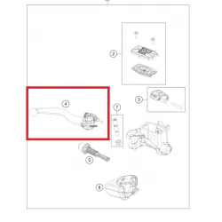 Maneta frana GasGas EC 250/300 21-22