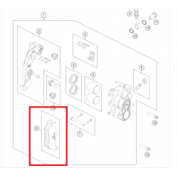 Placute frana fata GasGas 21-22