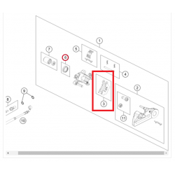 Placute frana spate GasGas 21-22