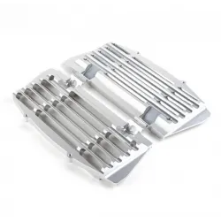 Protectii radiator KTM/Husq/Gas Gas 17-22 X-Grip Air Force Silver