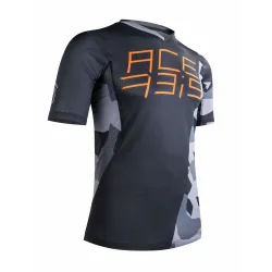 Tricou MTB Acerbis Combat Black Grey