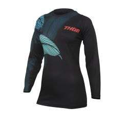 Tricou dama Thor Sector Urth Black Teal