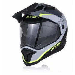 Casca Acerbis Reactive Grafix Black Yellow
