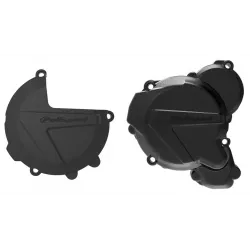 Kit protectii motor KTM EXC TPI 250/300 17-23 Polisport Black
