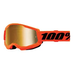 Ochelari copii 100% Strata 2 Neon Orange Mirror Gold