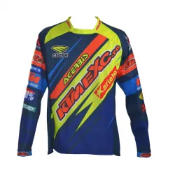 Tricou KTMEXC.RO Blue Yellow Orange