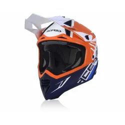 Casca Acerbis X-Track Orange Blue