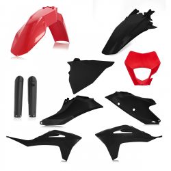 Kit complet plastice GAS GAS EC/EC-F 21-23 Black Red Acerbis