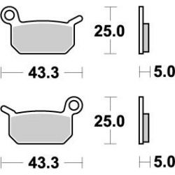 Placute frana KTM 50 SX Moto-Master