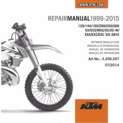 CD Manual reparatie KTM 2T 125/300 99-15