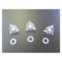 Kit 3 suruburi cozoroc casca Airoh Aviator