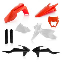 Kit complet plastice KTM 17-19 Acerbis Orange White Black