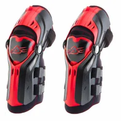 Genunchiere Acerbis Gorilla Black Red