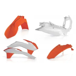 Kit plastice KTM 14-16 Acerbis Orange White