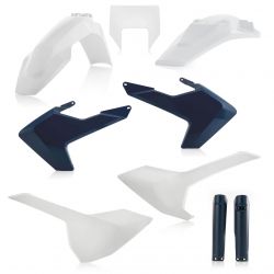 Kit plastice complet Husqvarna 17-19 White Blue