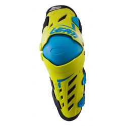 Genunchiere Leatt Dual Axis Lime Blue