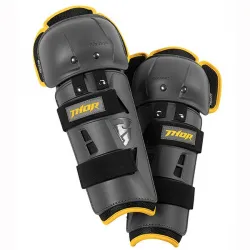 Genunchiere copii THOR Sector GP Charcoal Yellow