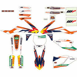 Kit stickere KTM Factory SX 16-17